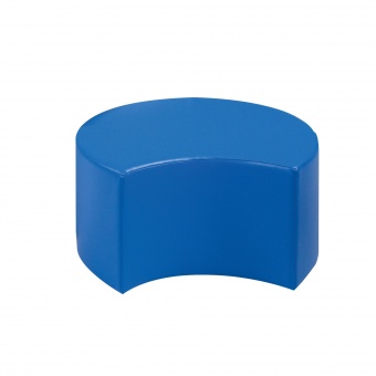 Sitzelement, Hocker rund XL mit rundem Ausschnitt, Durchmesser 56 cm, Höhe 45 cm, 